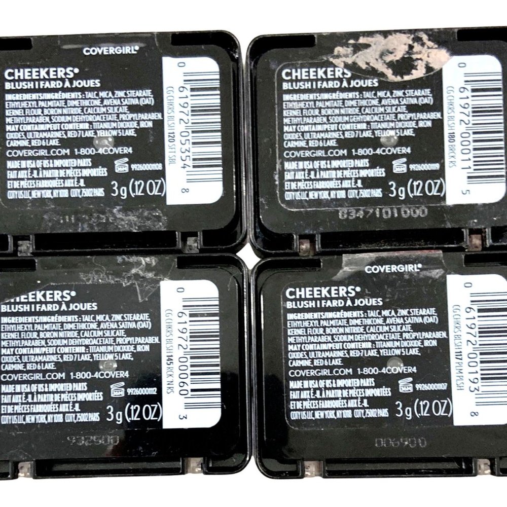 Set of 4 Cheekers Blush From Covergirl - Picture 2 of 2